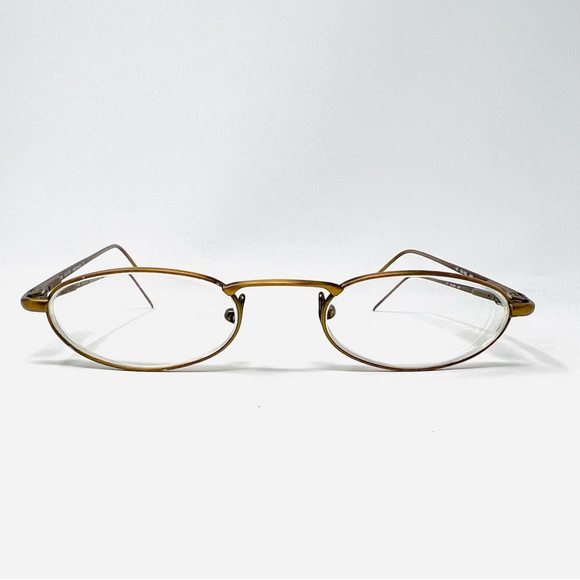 Gucci Eyeglasses Italy Frame GG1605-8GK  Metal 48-21-140 Missing Nose Pads - Picture 2 of 12